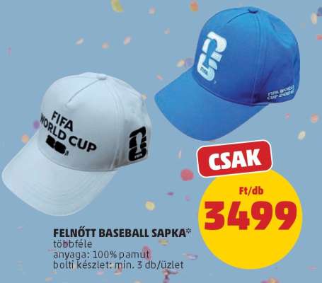Felnőtt Baseball Sapka