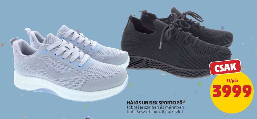 Hálós Unisex Sportcipő