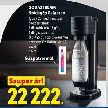 SODASTREAM Szódagép Gaia szett