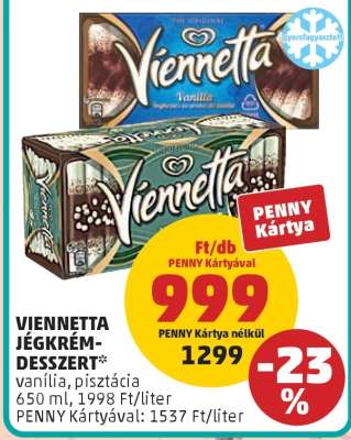 Viennetta Jégkrém-desszert