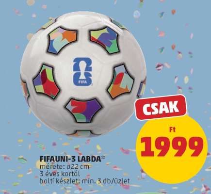 FIFAUNI-3 LABDA