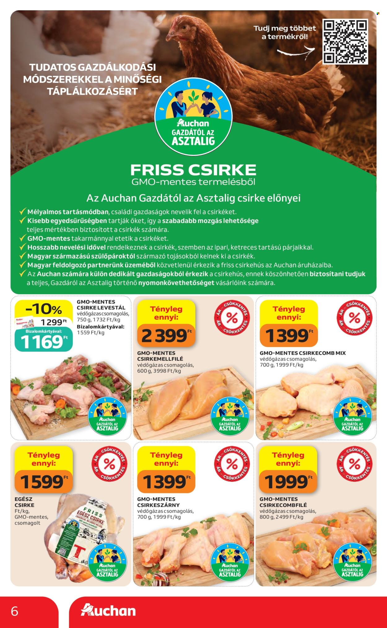 Auchan akciós újságok - 2026.06.04 - 2026.06.10. Oldal 6