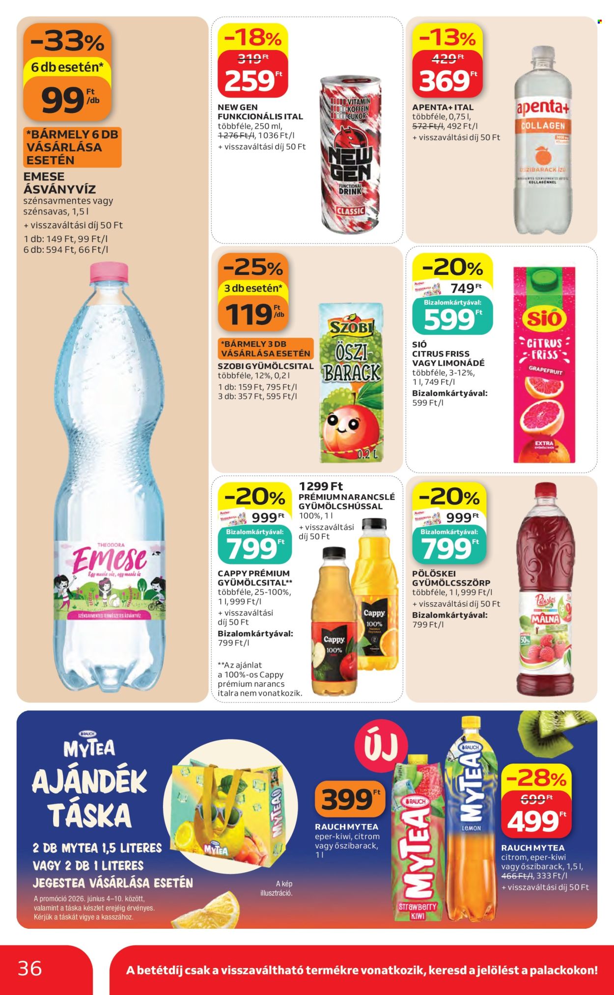 Auchan akciós újságok - 2026.06.04 - 2026.06.10. Oldal 36