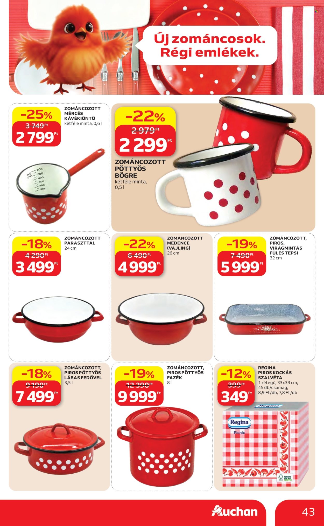 Auchan akciós újságok - 2026.06.04 - 2026.06.10. Oldal 43