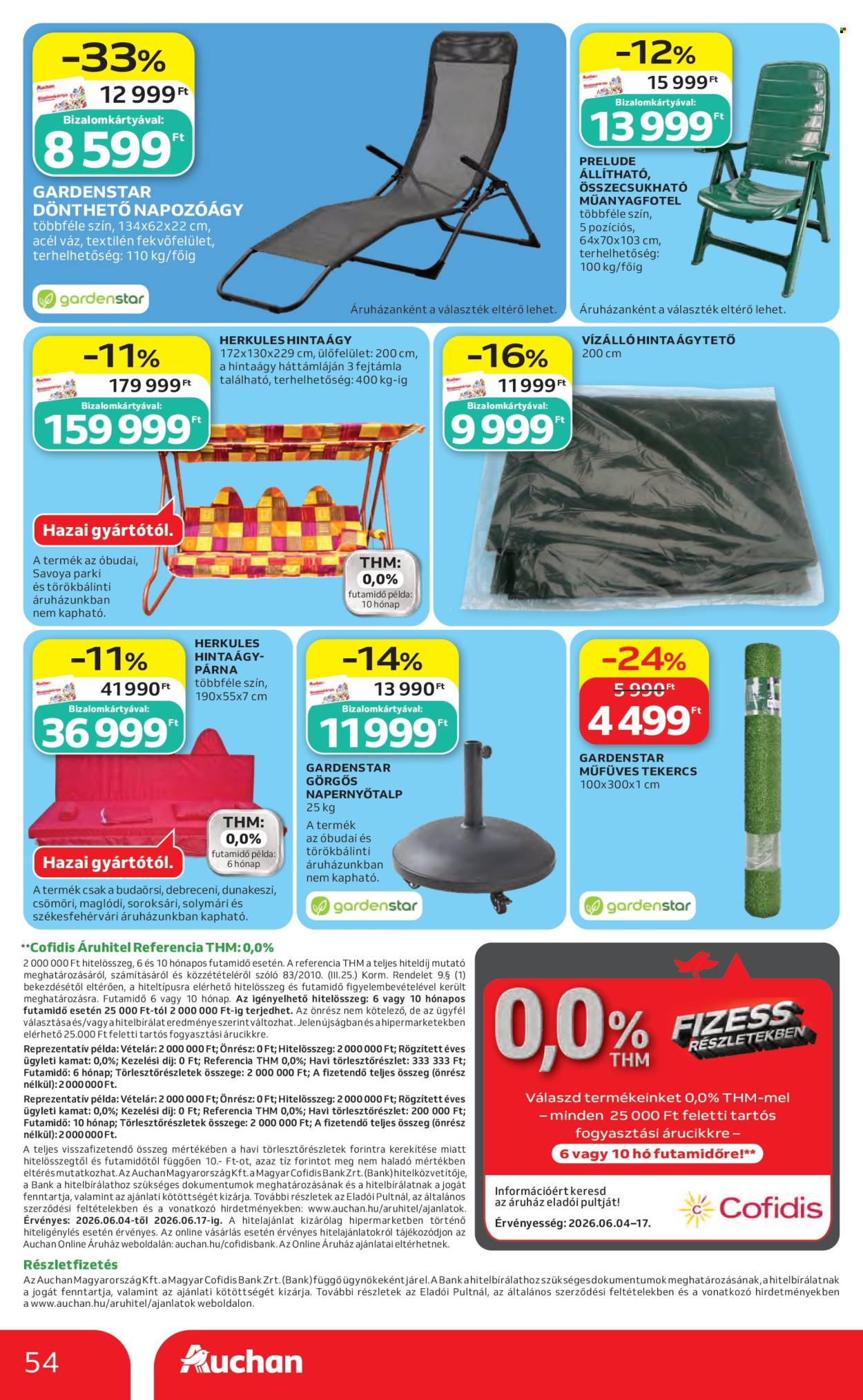 Auchan akciós újságok - 2026.06.04 - 2026.06.10. Oldal 55