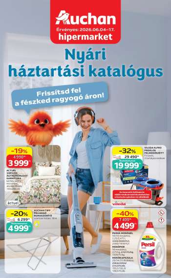 Újság Auchan - 2026.06.04 - 2026.06.17.