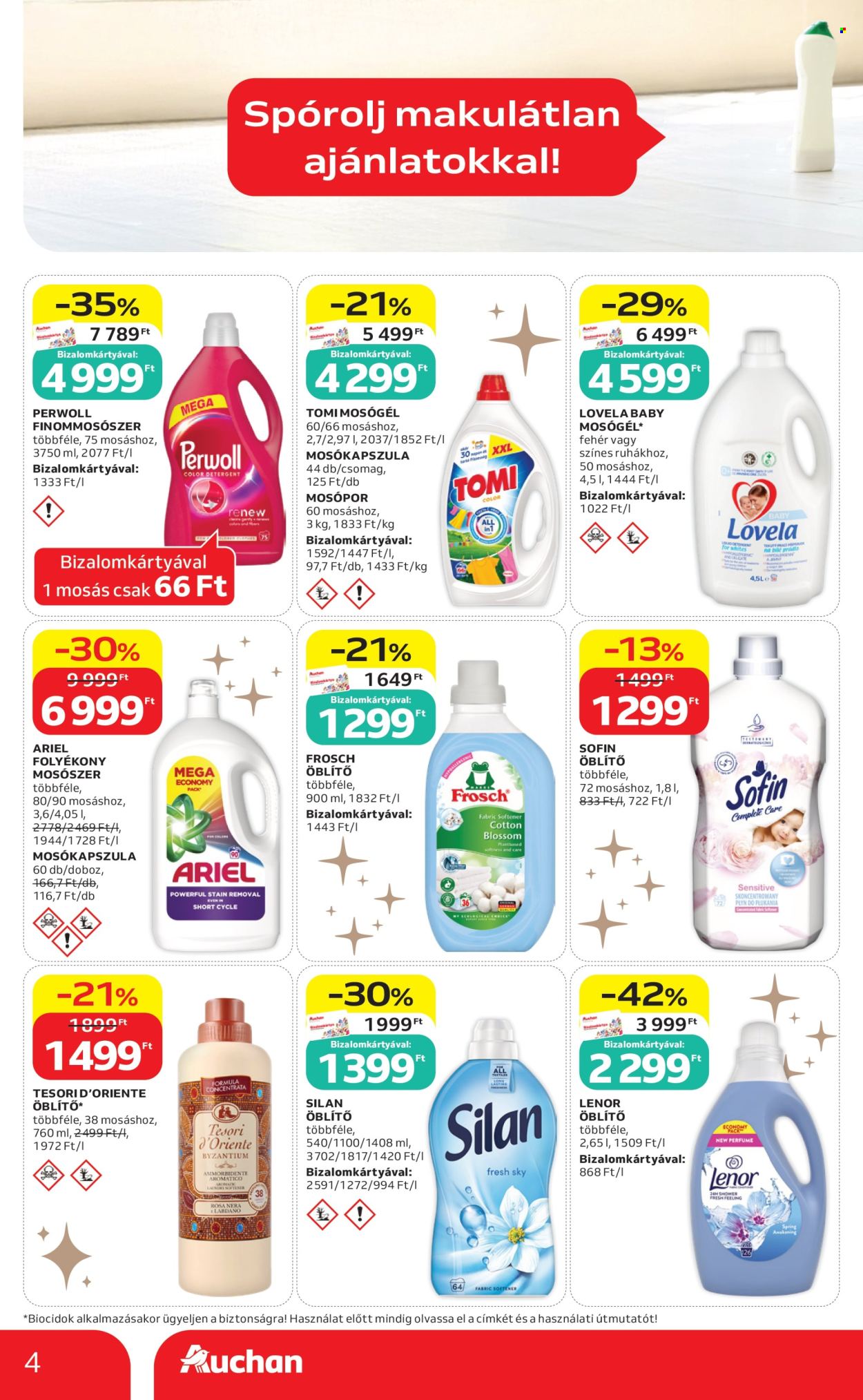 Auchan akciós újságok - 2026.06.04 - 2026.06.17. Oldal 4
