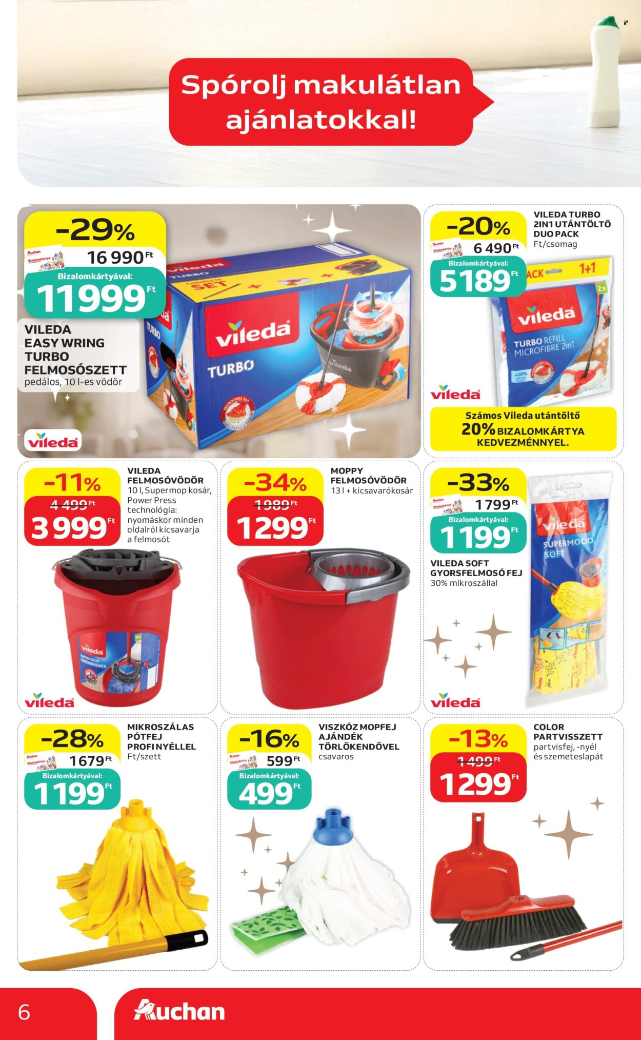 Auchan akciós újságok - 2026.06.04 - 2026.06.17. Oldal 6