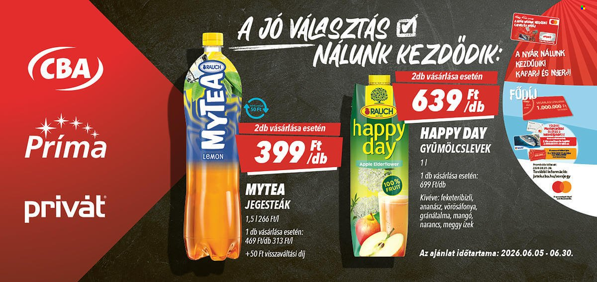 CBA akciós újságok - 2026.06.05 - 2026.06.30. Oldal 2