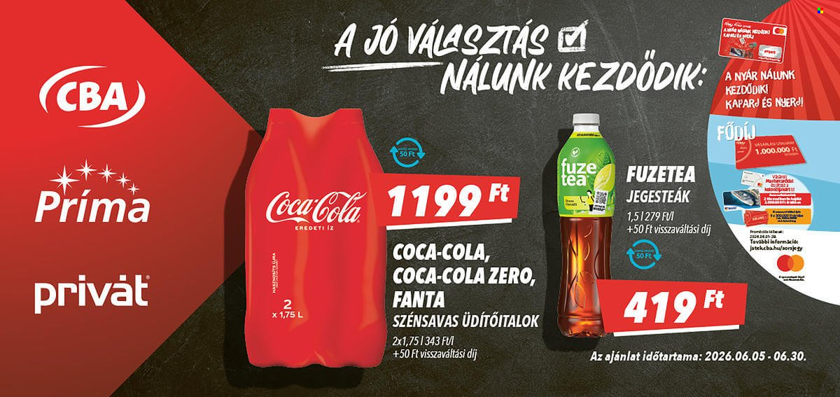 CBA akciós újságok - 2026.06.05 - 2026.06.30. Oldal 4