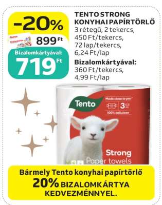 TENTO STRONG KONYHAI PAPÍRTÖRLŐ