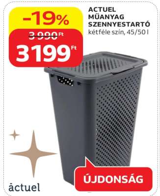 ACTUEL MŰANYAG SZENNYESTARTÓ