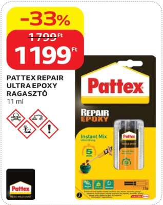 PATTEX REPAIR ULTRA EPOXY RAGASZTÓ