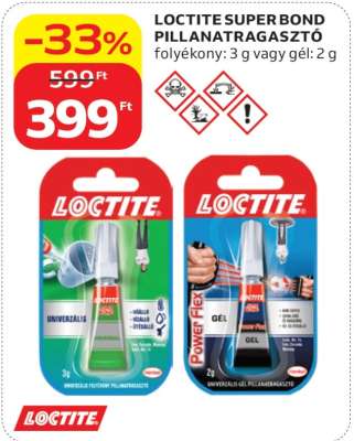 LOCTITE SUPER BOND PILLANATRAGASZTÓ
