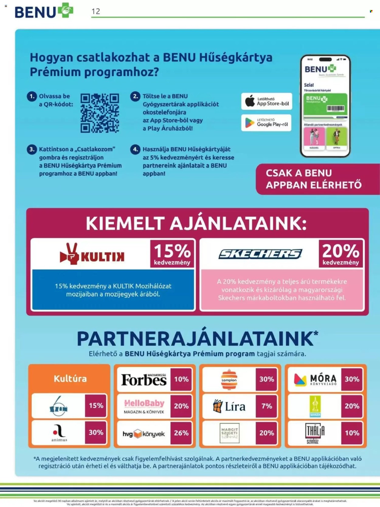 BENU Gyógyszertár akciós újságok - 2026.06.01 - 2026.06.30. Oldal 12