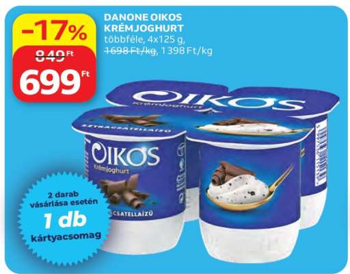 DANONE Oikos krémjoghurt
