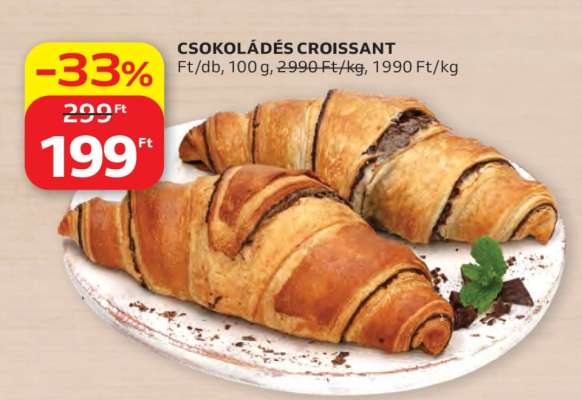 CSOKOLÁDÉS CROISSANT