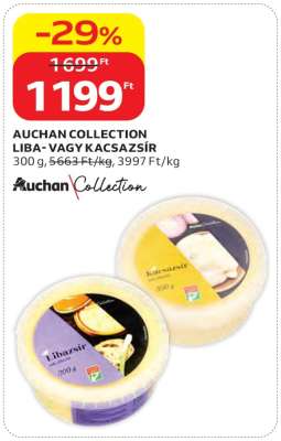 AUCHAN COLLECTION LIBA- VAGY KACSASZÍR