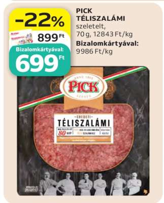 PICK Téliszalámi
