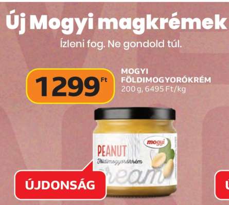 Mogyi Földimogyorókrém
