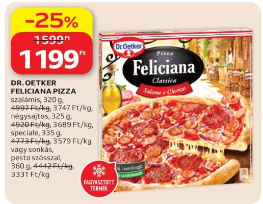 Dr. Oetker Feliciana pizza