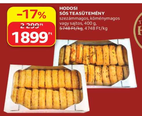 Hodosi Sós Teasütemény