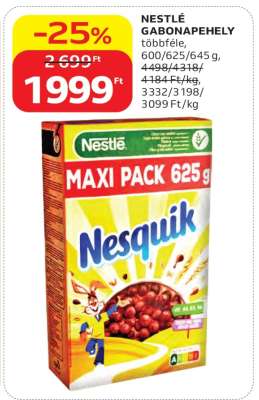 NESTLÉ Gabonapehely