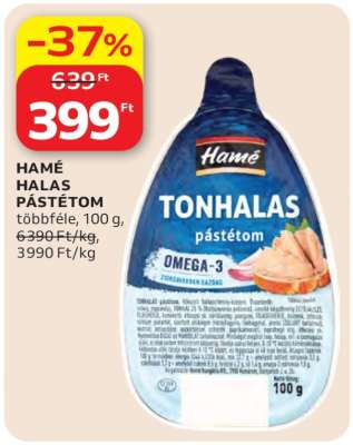Hamé halas pástétom