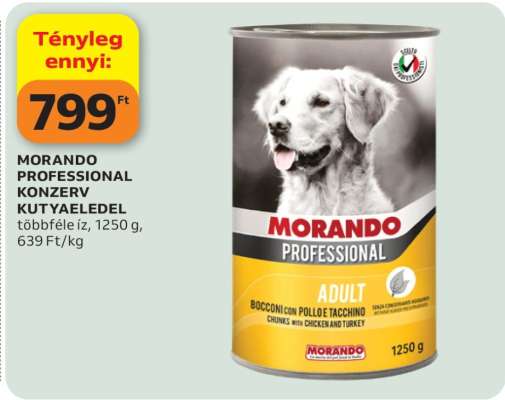 MORANDO PROFESSIONAL KONZERV KUTYAELEDEL