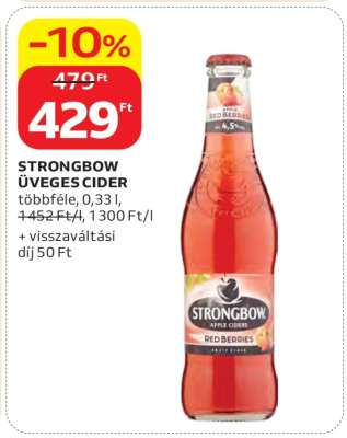 STRONGBOW ÜVEGES CIDER