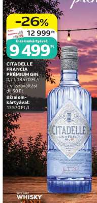 CITADELLE FRANCIA PRÉMIUM GIN