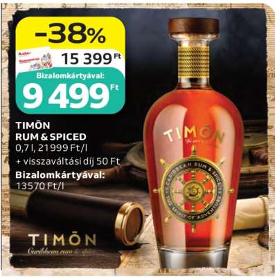 TIMÓN RUM & SPICED