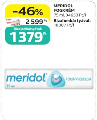 Meridol fogkrém