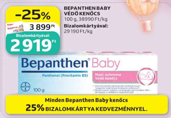 BEPANTHEN BABY VÉDŐ KENŐCS