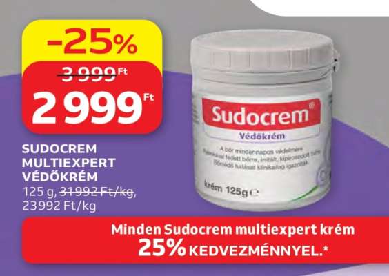 Sudocrem Multiexpert Védőkrém