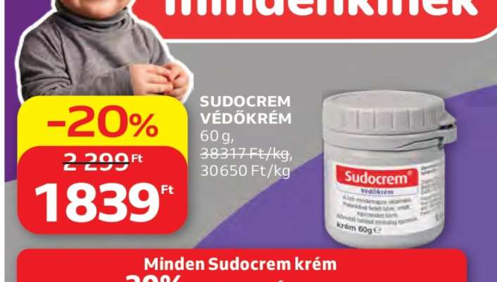 SUDOCREM VÉDŐKRÉM