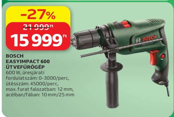 BOSCH EasyImpact 600 ütvefúró