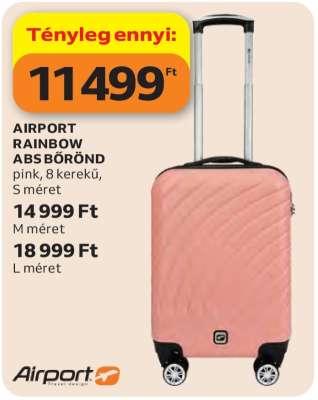 AIRPORT RAINBOW ABS BŐRÖND