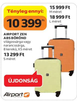 AIRPORT ZEN ABS BŐRÖND