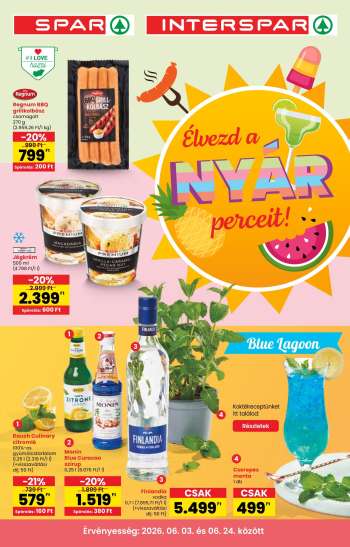 Újság SPAR - 2026.06.03 - 2026.06.24.