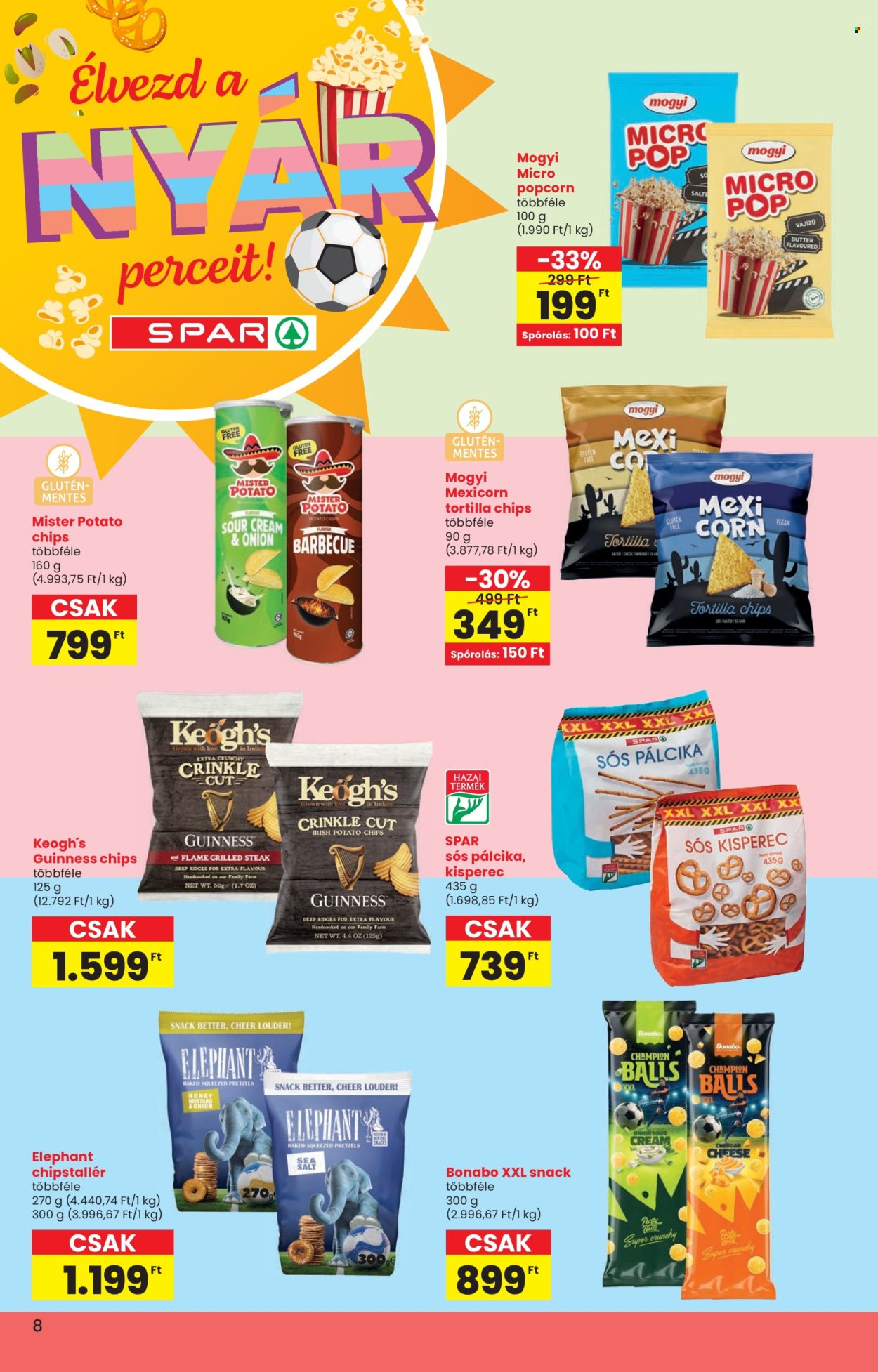 SPAR akciós újságok - 2026.06.03 - 2026.06.24. Oldal 8