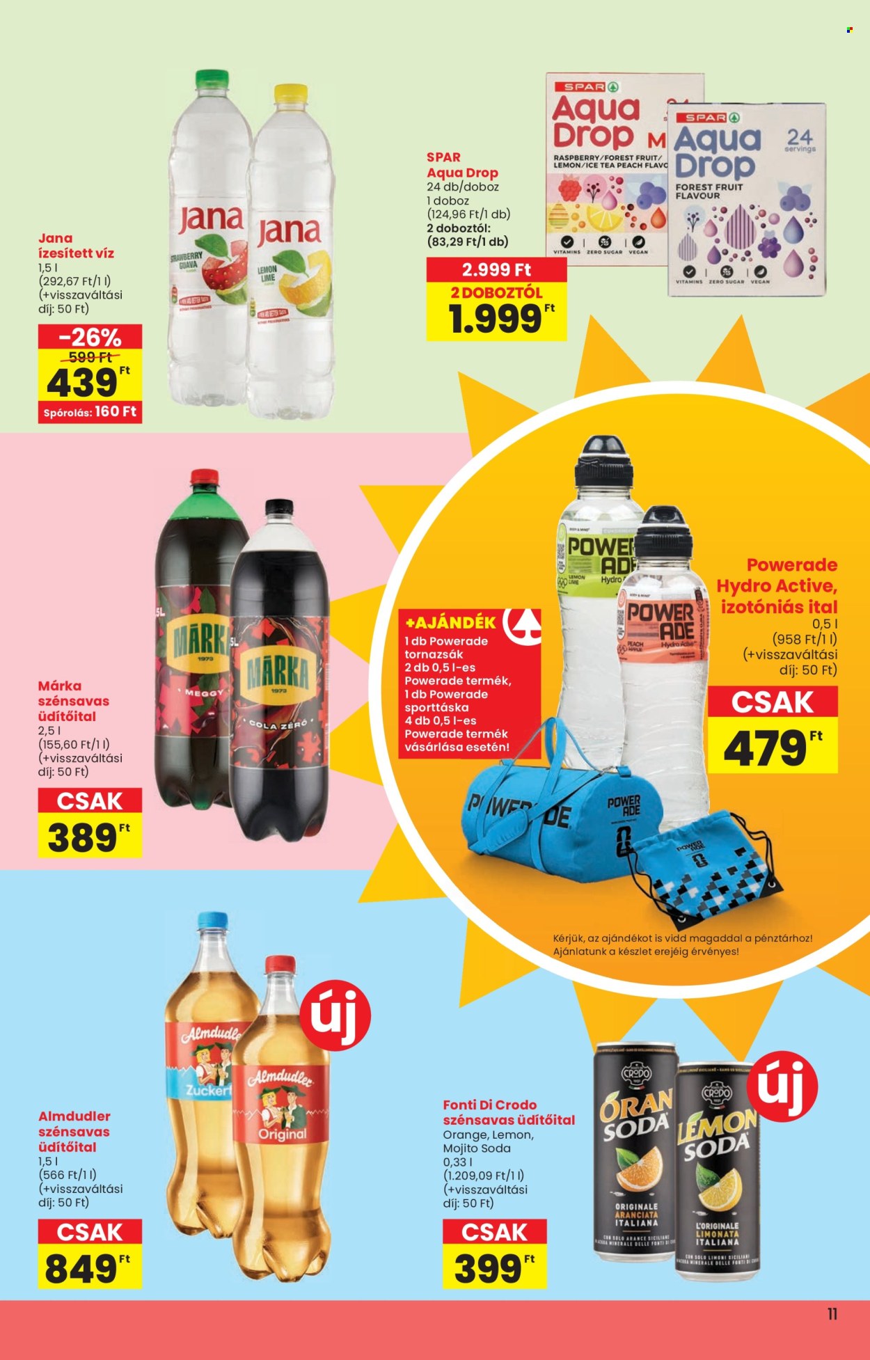 SPAR akciós újságok - 2026.06.03 - 2026.06.24. Oldal 11