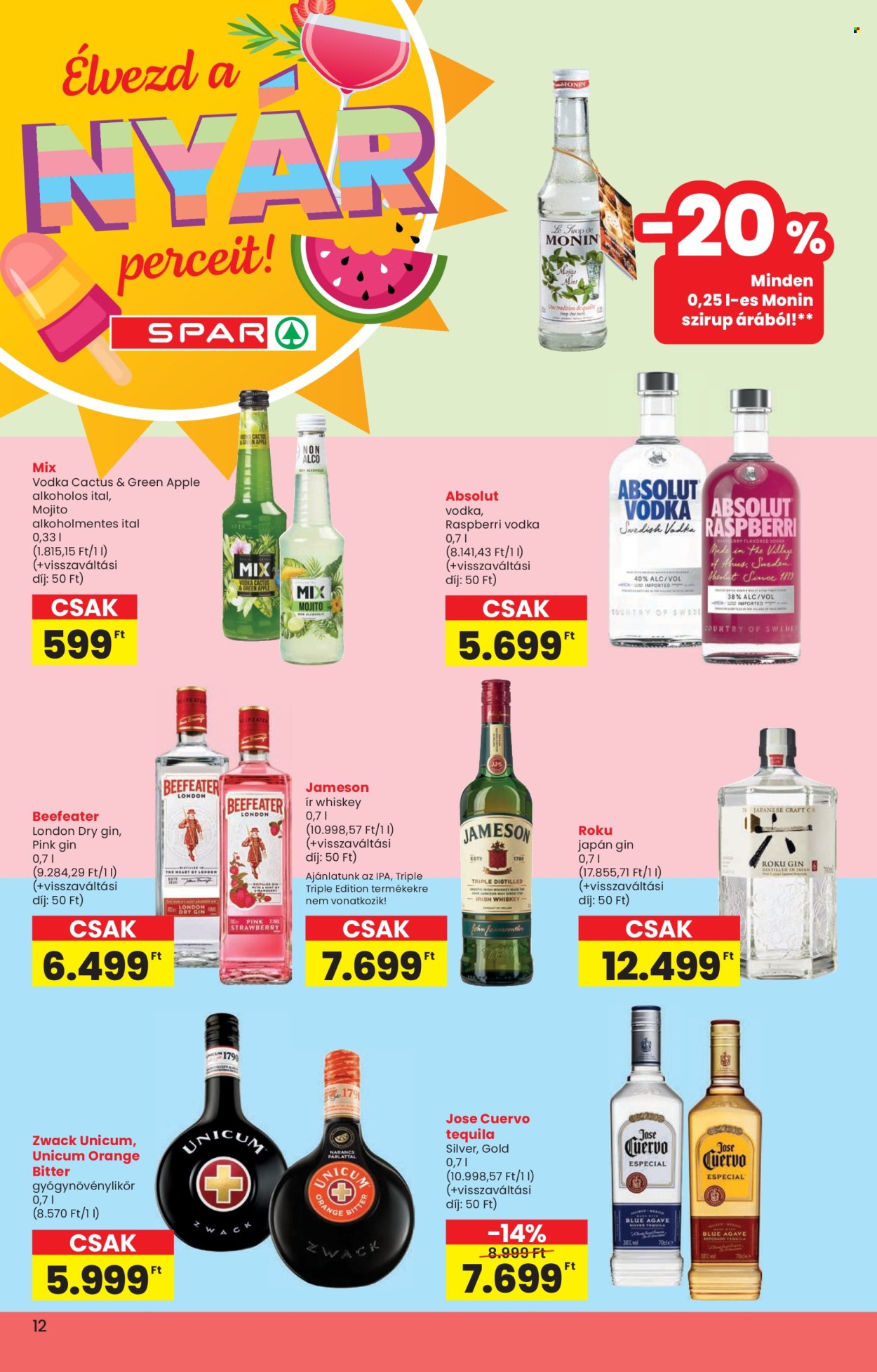 SPAR akciós újságok - 2026.06.03 - 2026.06.24. Oldal 12