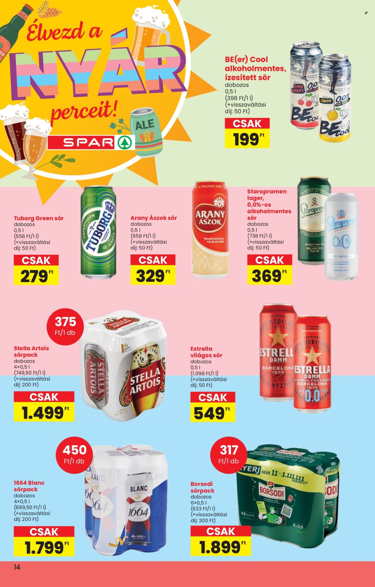 SPAR akciós újságok - 2026.06.03 - 2026.06.24. Oldal 14