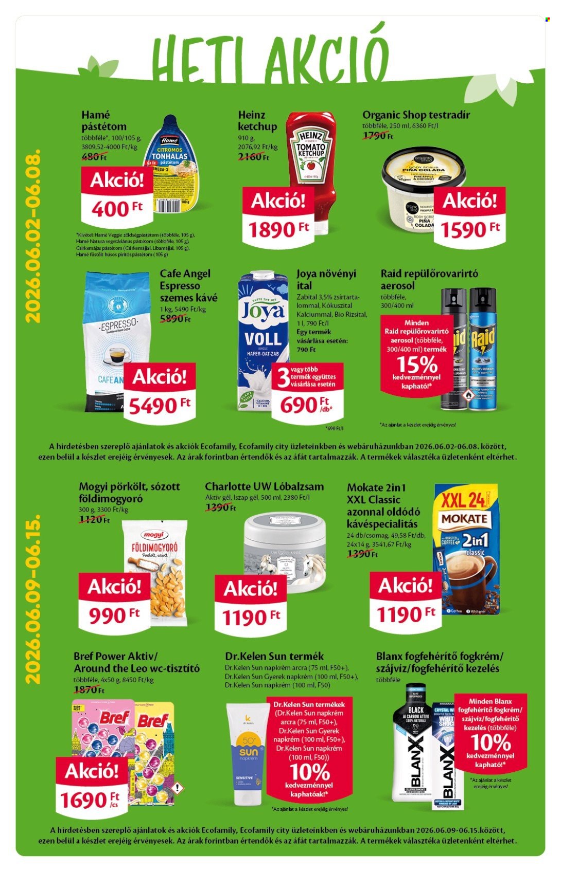 EcoFamily akciós újságok - 2026.06.04 - 2026.06.14. Oldal 2
