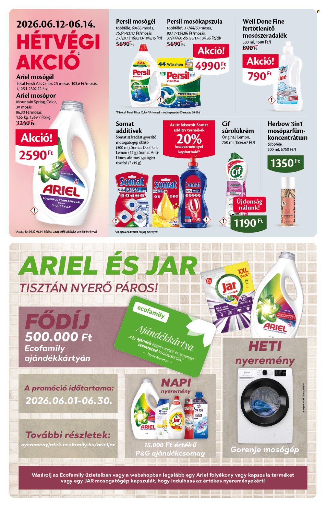 EcoFamily akciós újságok - 2026.06.04 - 2026.06.14. Oldal 14