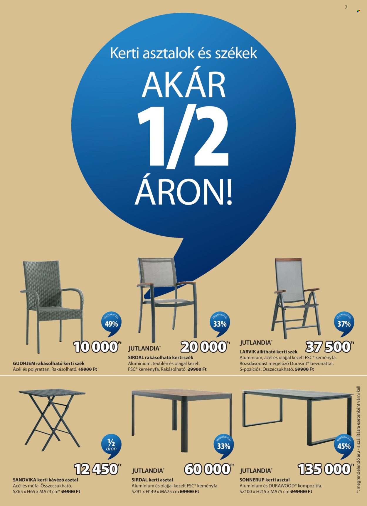 JYSK akciós újságok - 2026.06.03 - 2026.06.21. Oldal 8