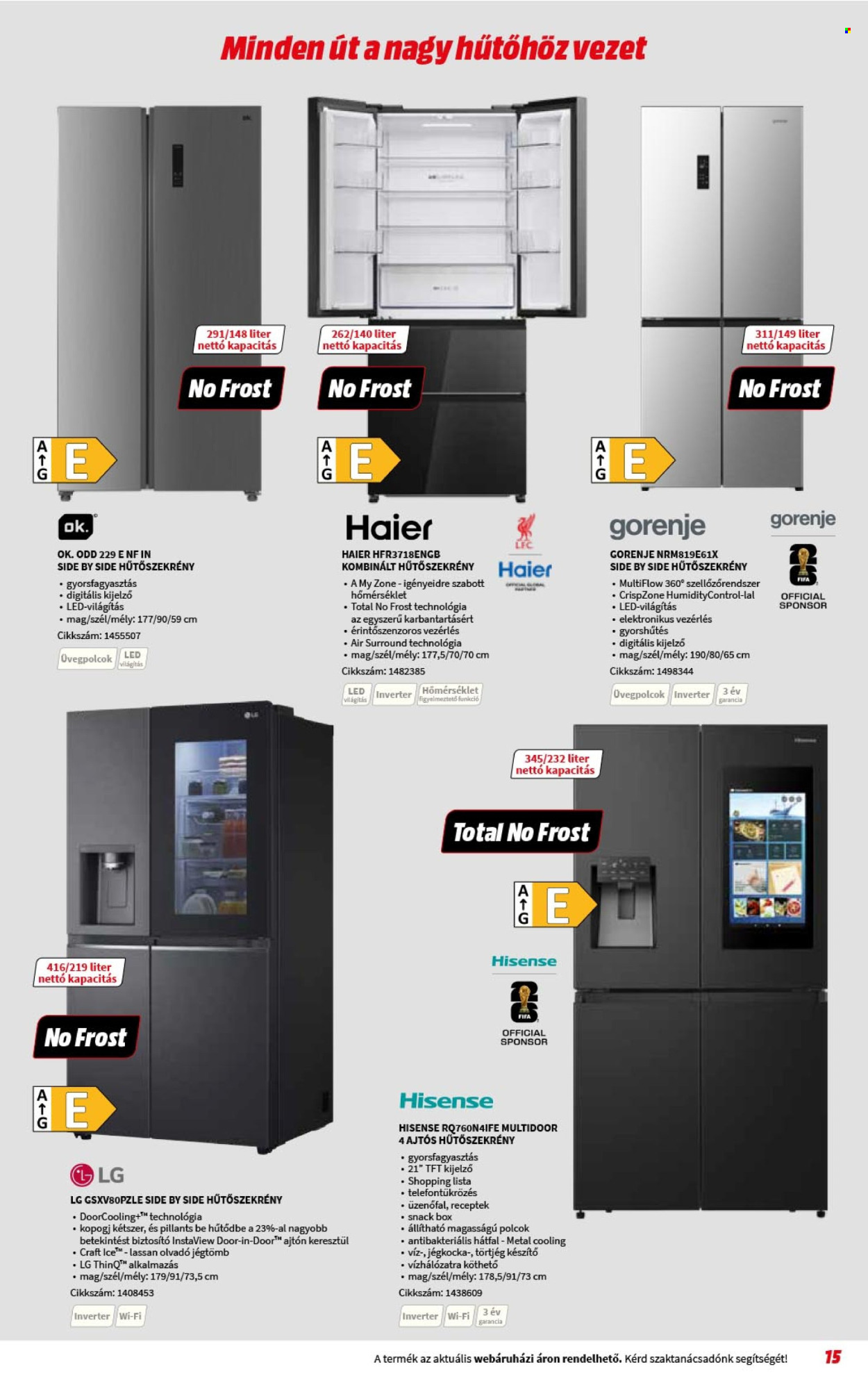 MediaMarkt akciós újságok - 2026.06.03 - 2026.06.30. Oldal 15
