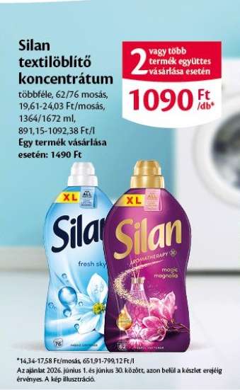 Silan textilöblítő koncentrátum