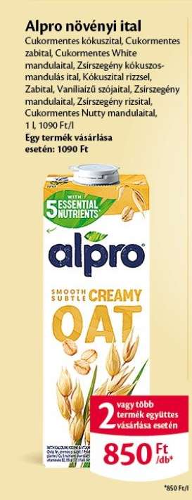 Alpro növényi ital